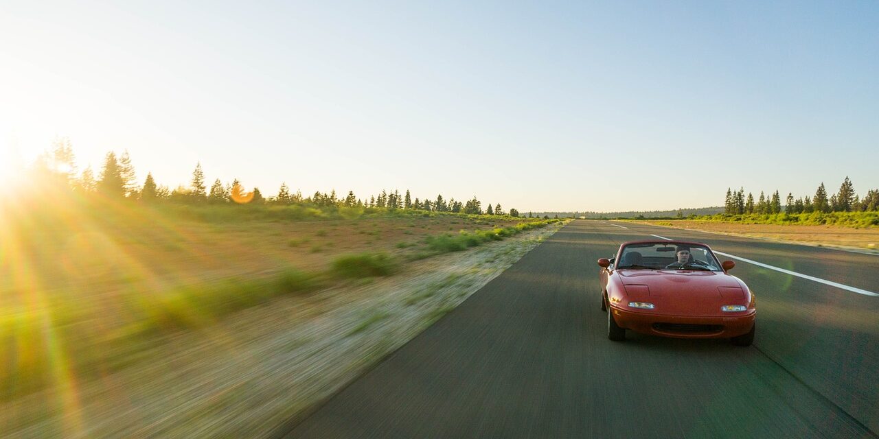 Sports Car Convertible Small Mx5 Car Mazda driving school den haag